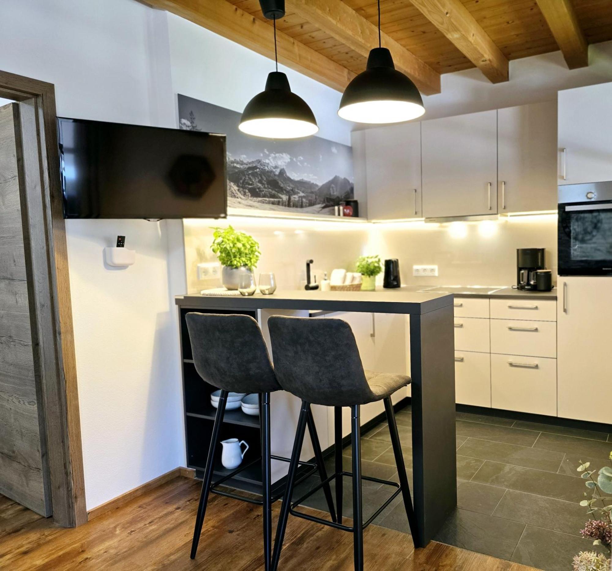 Ferienwohnungen Alpspitzecho Garmisch-Partenkirchen Ngoại thất bức ảnh